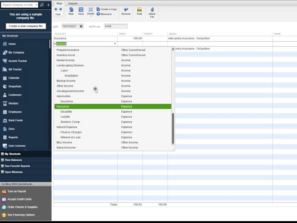 Adding lines to your invoices in QuickBooks is a 5 step process cpa's in san bernardino and riverside